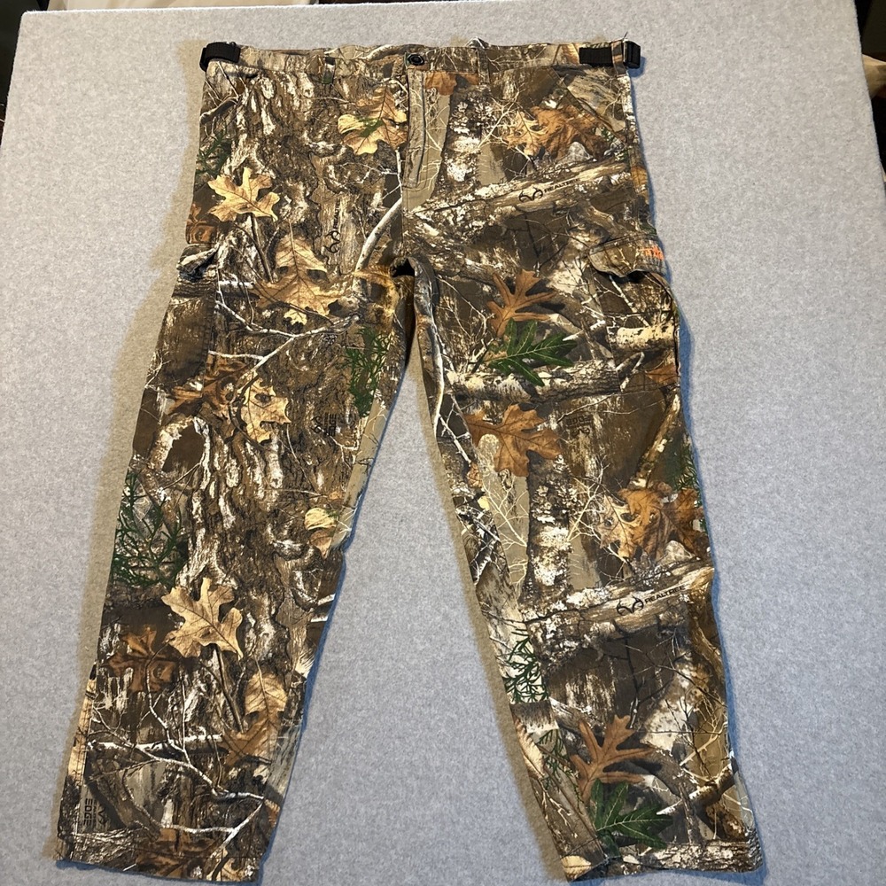 Habit‎ Hunting Pants Mens 2XL Cargo Camoulfage Realtree Outdoor Bear Cave